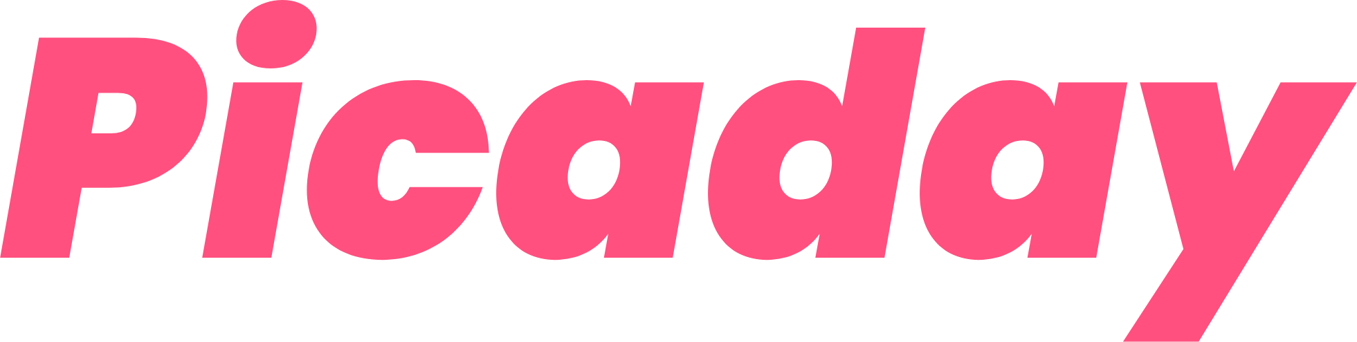 Picaday the photo game logo